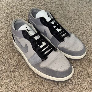Air Jordan 1 Low SE Craft 'Inside Out - Cement Grey' Size. 9